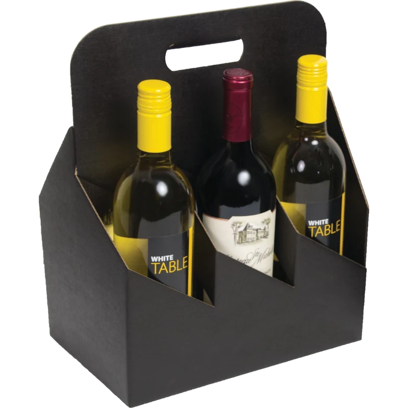 6 Bottle Wine Cardboard Carrier